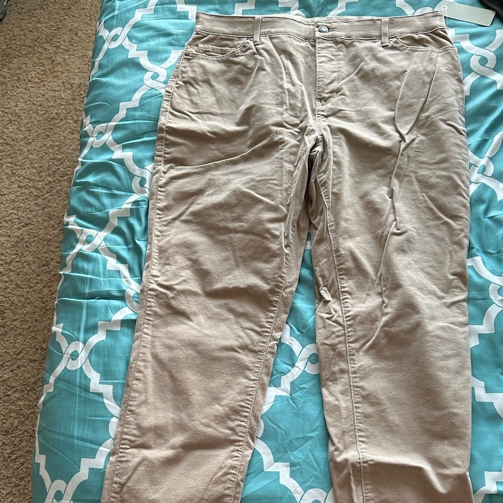 Croft & Barrow Plus Size Corduroy Pants